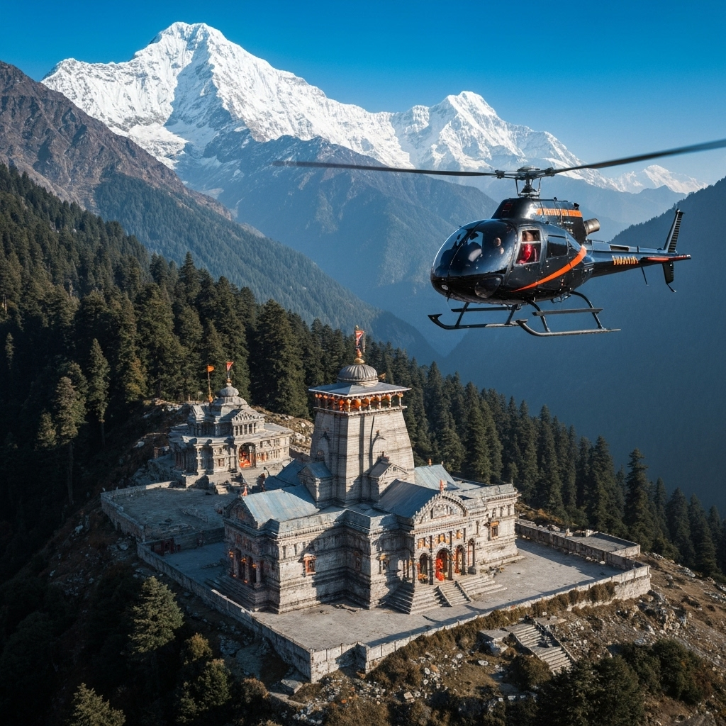 Do Dham by Helicopter package image